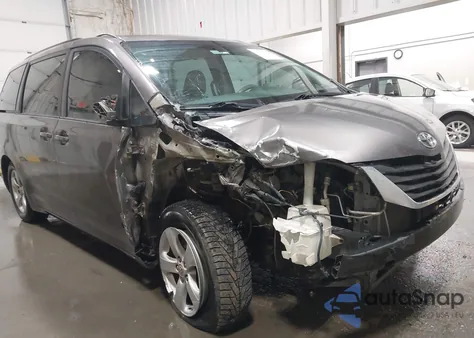 2012 Toyota Sienna Le V6 8 Passenger from USA, damaged, VIN 5TDKK3DC3CS245840